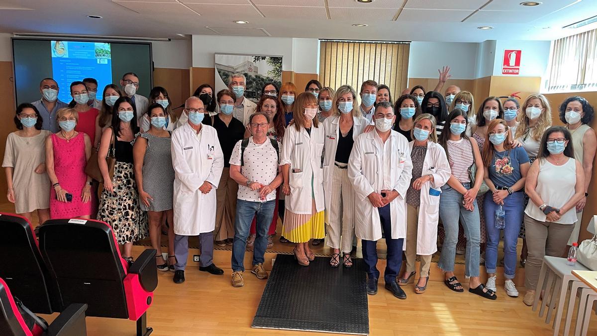 Médicos de Familia, pediatras y oftalmólogos que han participado en la jornada del Hospital de Sant Joan