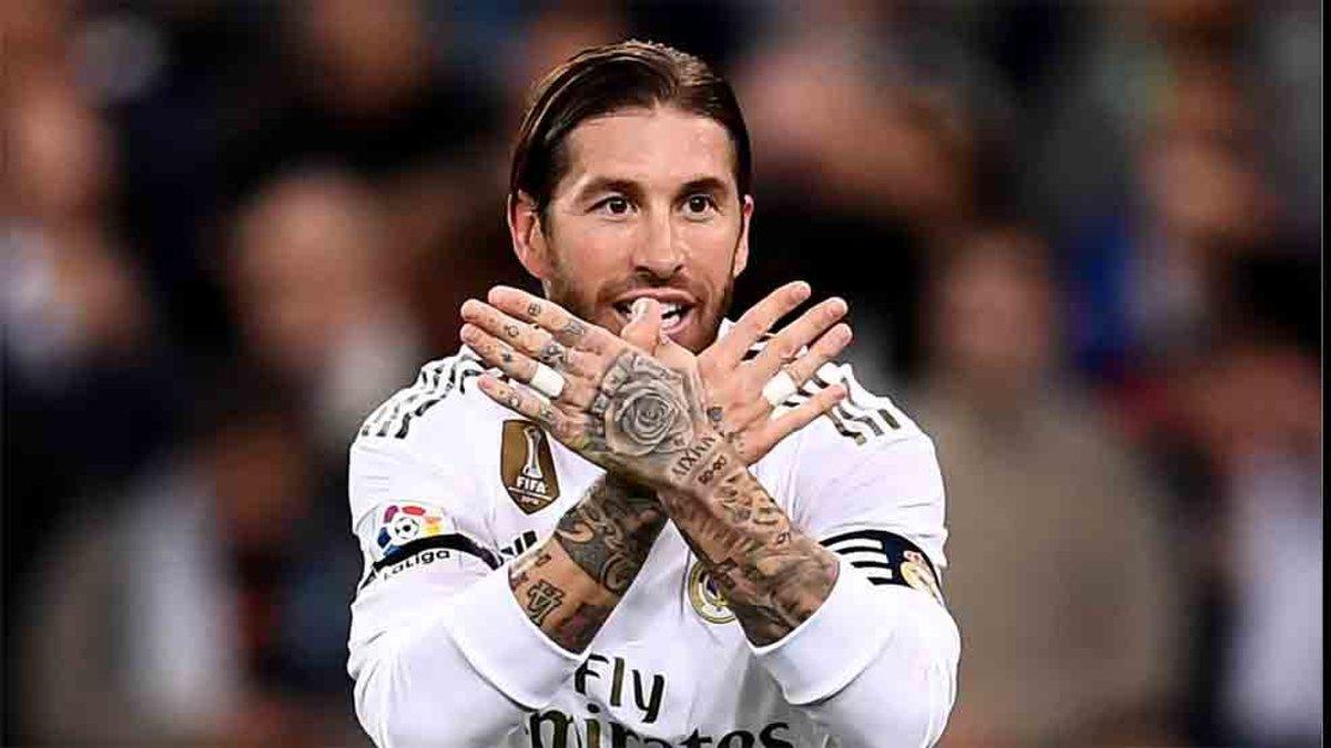 Sergio Ramos volvió a ejecutar el penalty