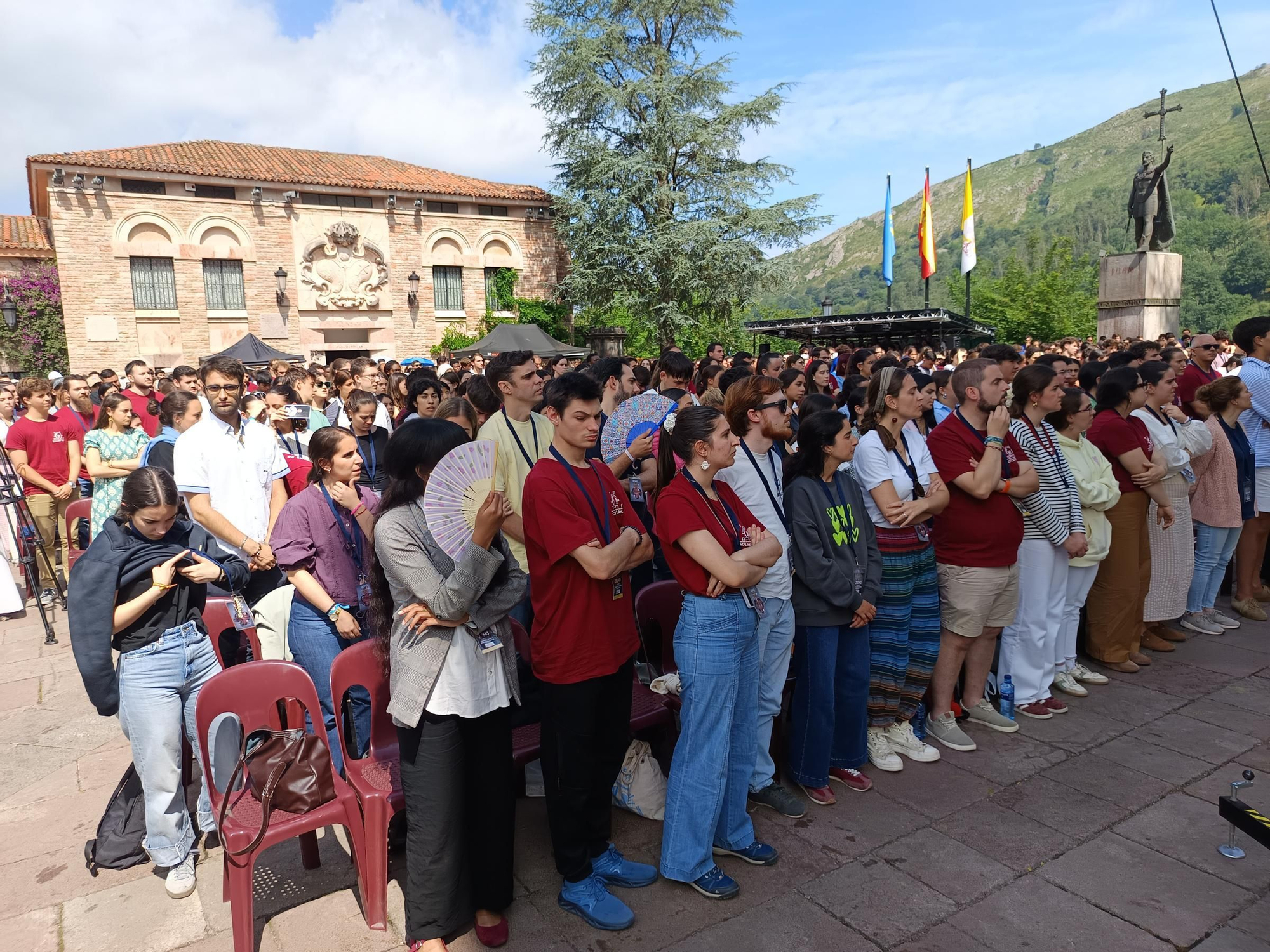 Jornada Eucarística Mariana en Covadonga