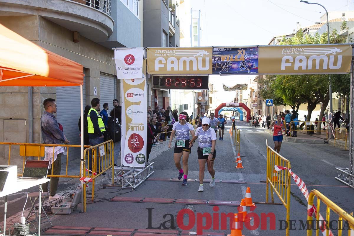 XI edición de la Carrera Urbana y Carrera de la Mujer La Villa de Moratalla, Gran Premio ‘Marín Giménez’