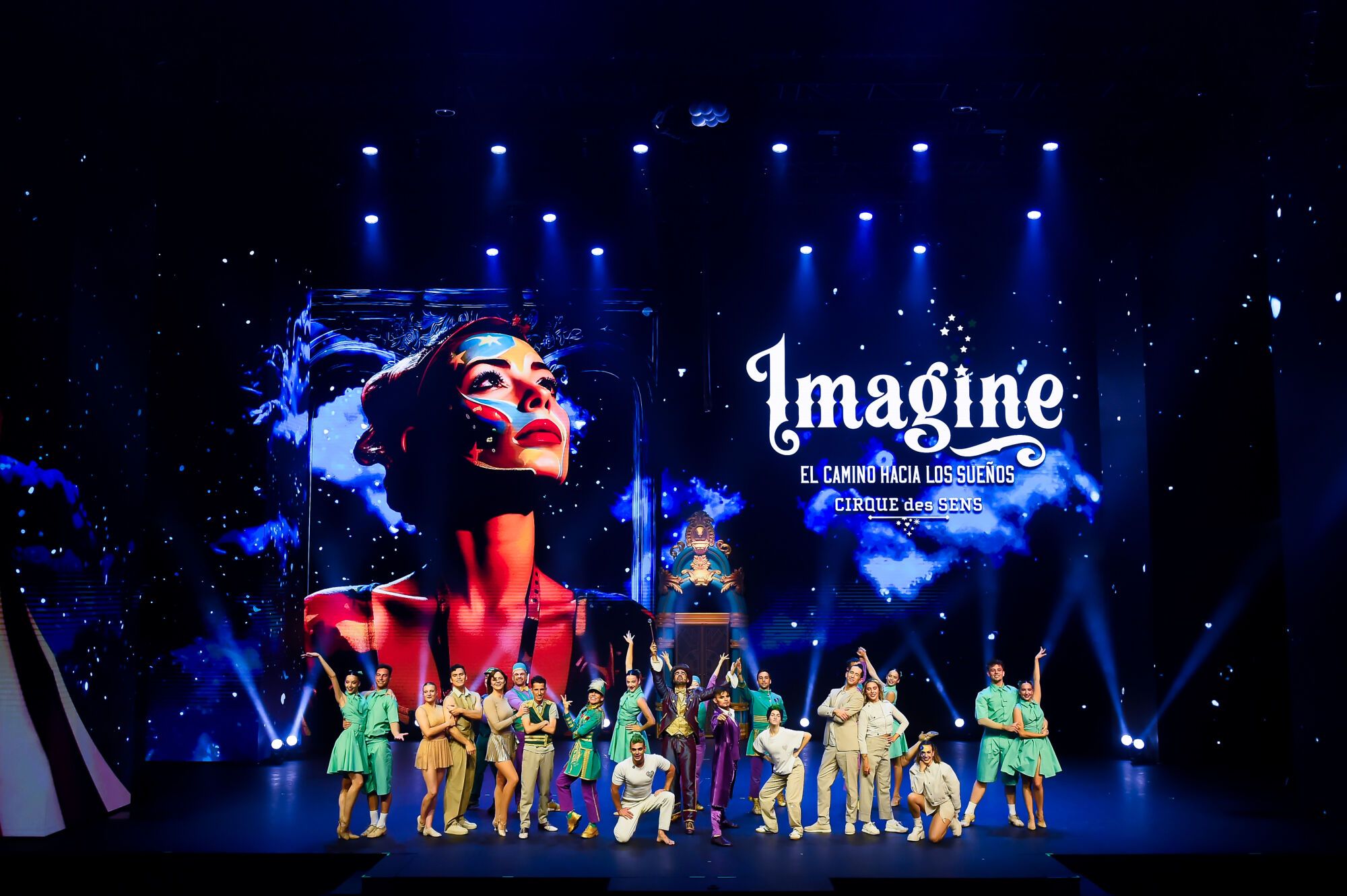 Pase a los medios de presentación del espectáculo de circo 'Imagine'