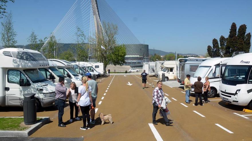 Área de autocaravanas de Pontevedra