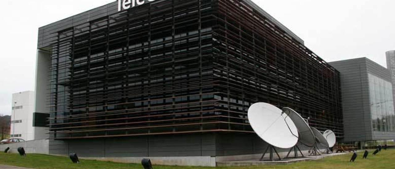 Sede de Telecable en el Parque Tecnológico de Gijón.