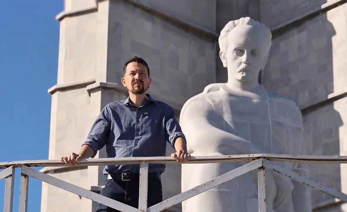 Pablo Iglesias en Cuba