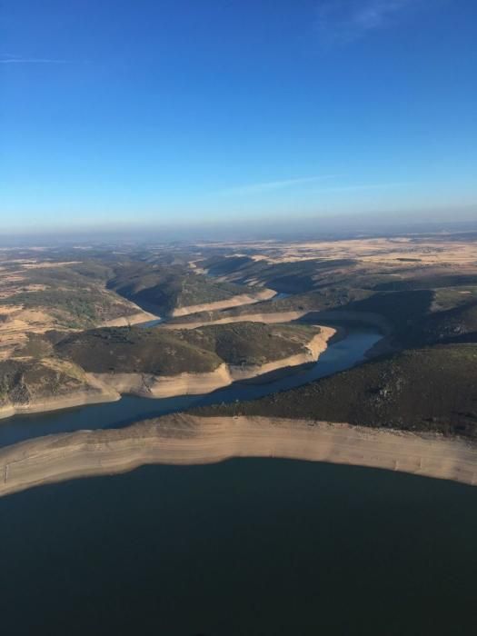 Sequía en Zamora: Embalse de Ricobayo