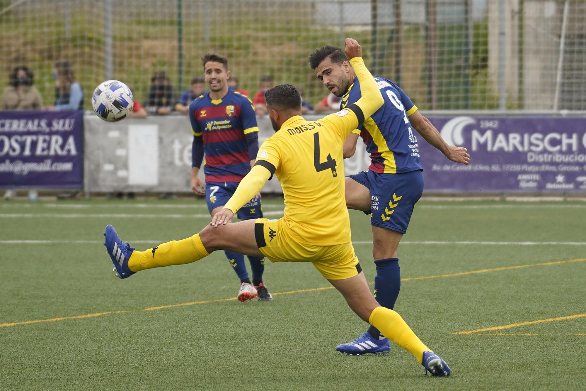 El Llagostera és de Primera RFEF (3-3)