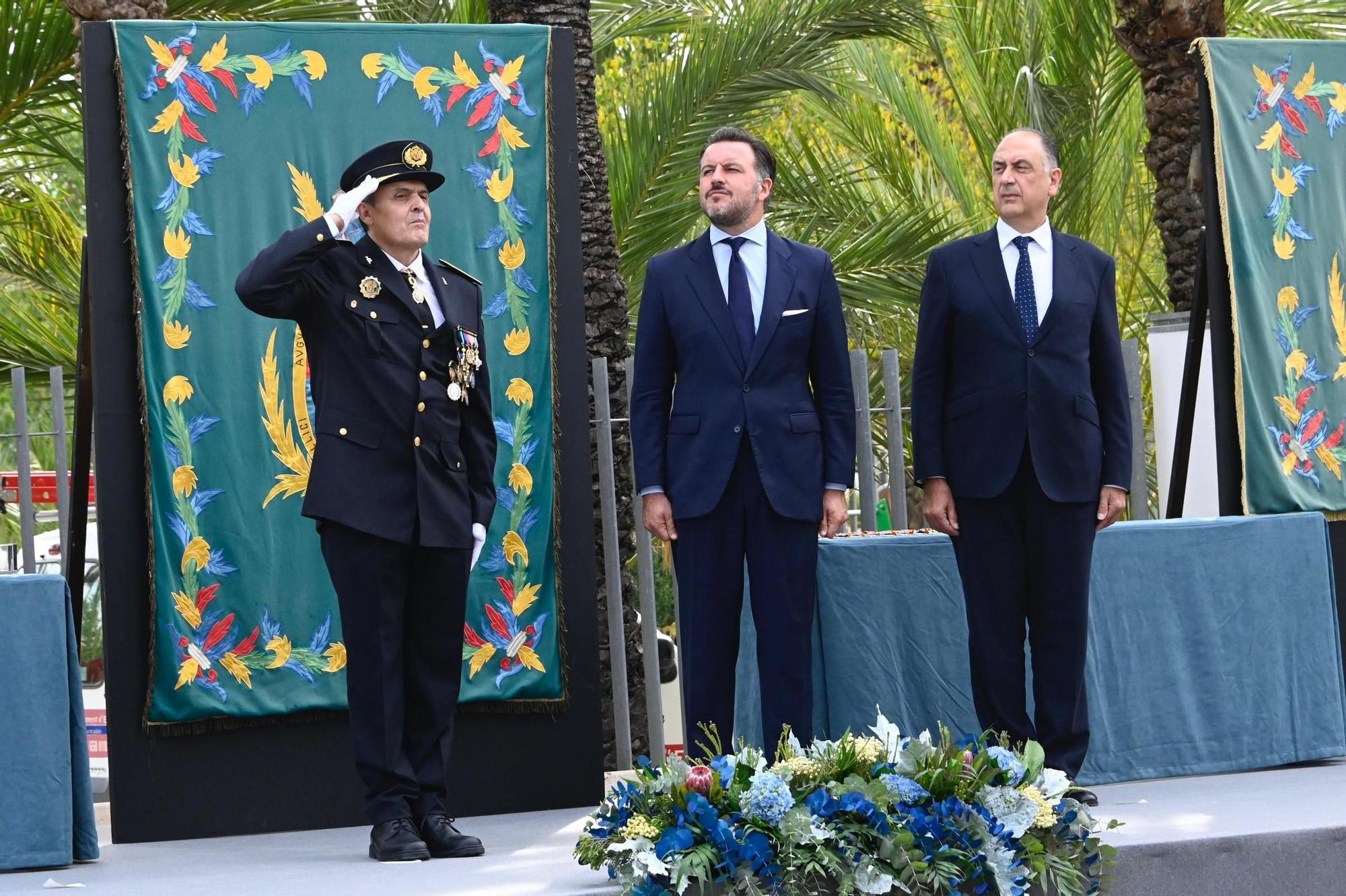 Así ha sido el acto del patrón de la Policía Local de Elche