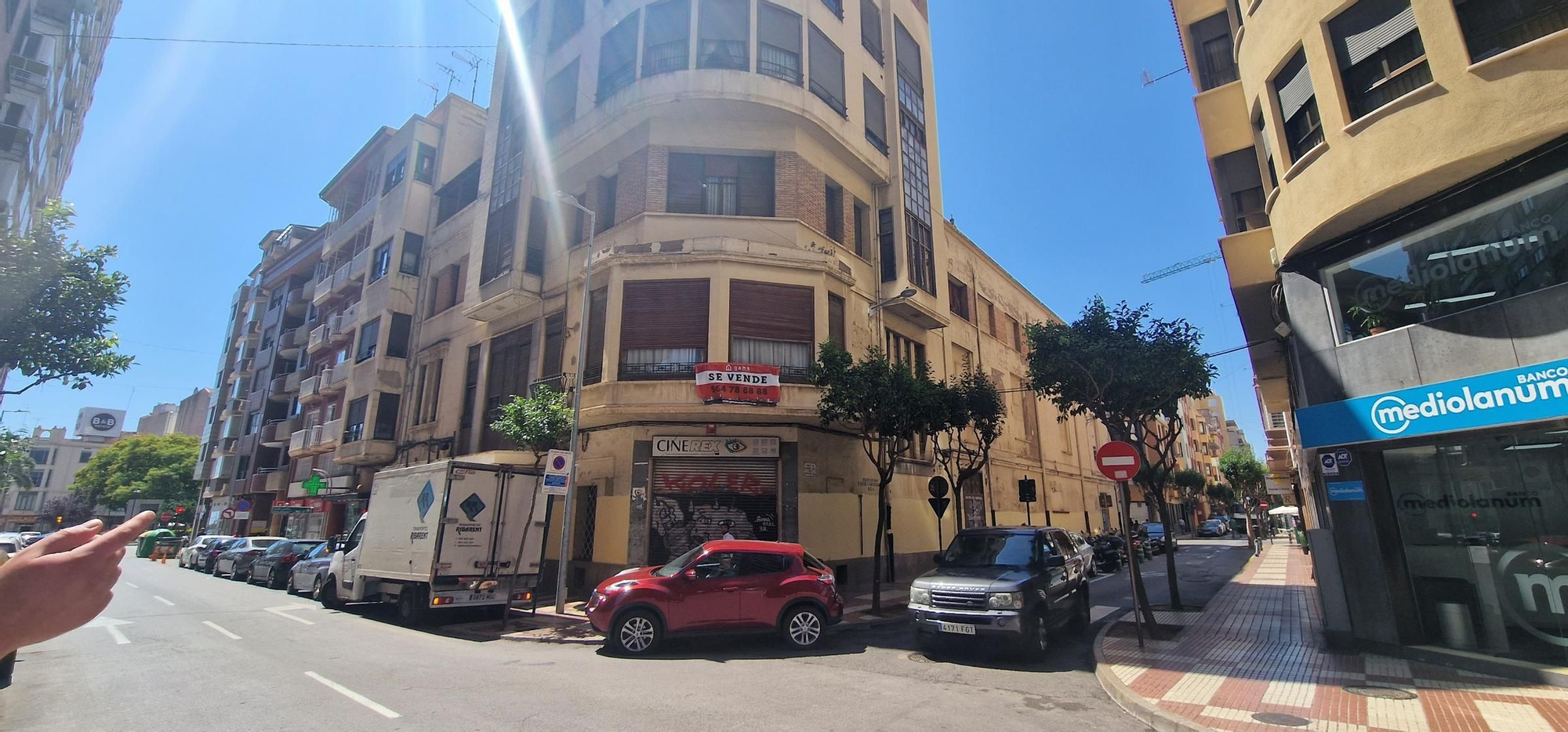 El estado actual del antiguo Cine Rex, en imágenes
