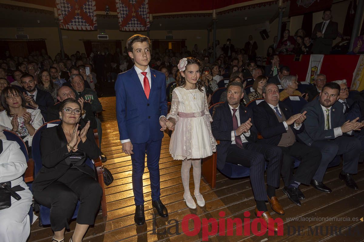 Gala Festera en Caravaca (presentación de Reyes Cristianos e Infantes de Castilla)