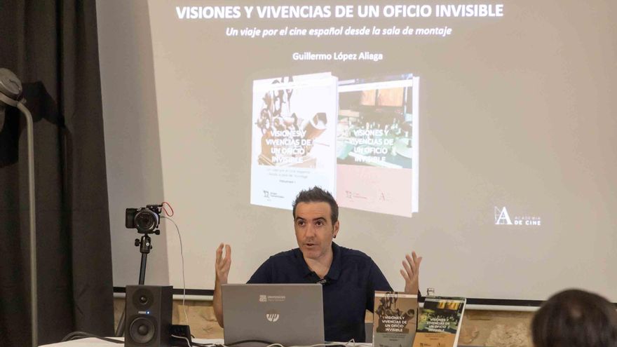 La librería Pynchón de Alicante acoge la presentación de 'Visiones y vivencias de un oficio invisible' de Guillermo López Aliaga