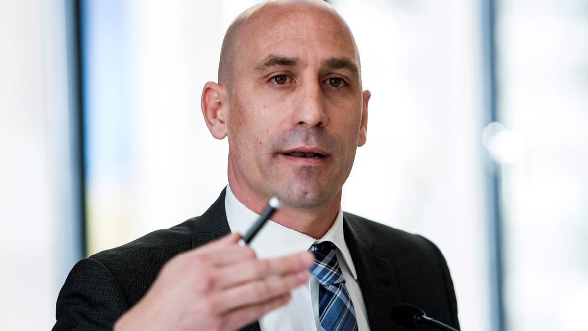 Luis Rubiales, presidente de la Federación Española de Fútbol.