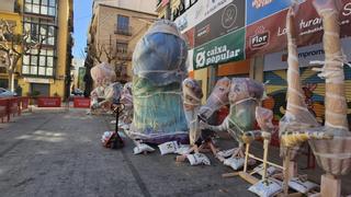 El Pilar inicia la "plantà" de las Fallas 2023