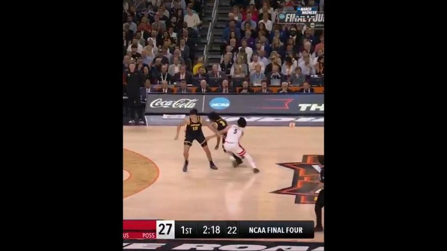 ¡Es la estrella del March Madness! Aday Mara se sale y mete a Michigan en la final NCAA