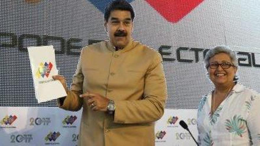 Maduro vol aclarir les «amenaces» que considera que hi ha sobre l&#039;Assemblea Constituent