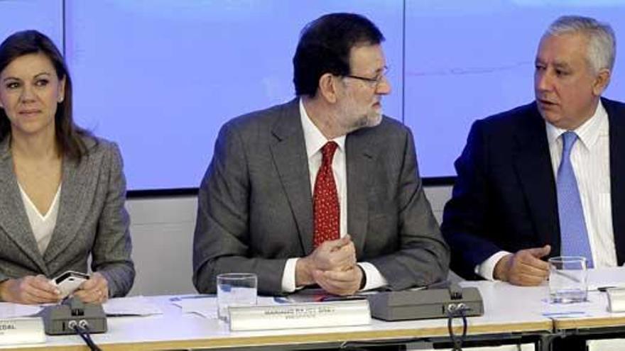 Rajoy, en una anterior reunión del Comité.