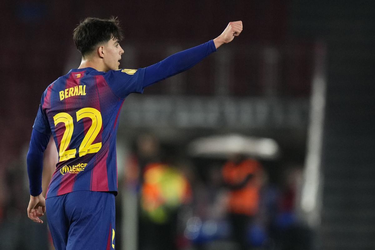 Marc Bernal, durante un partido
