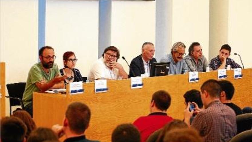 Debat de candidats gironins a la UdG