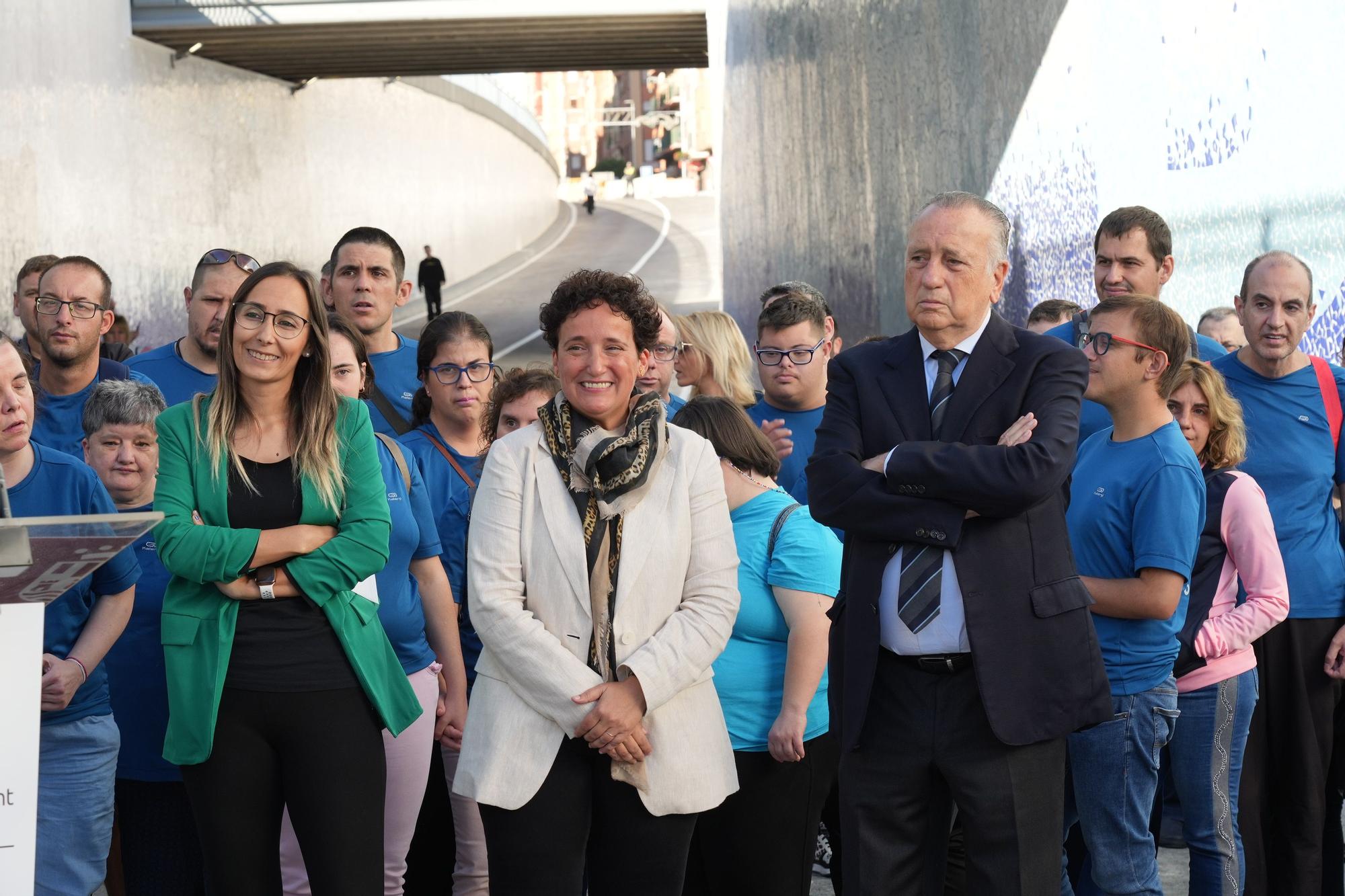 Onda reabre el túnel de entrada al municipio con el gran mural cerámico