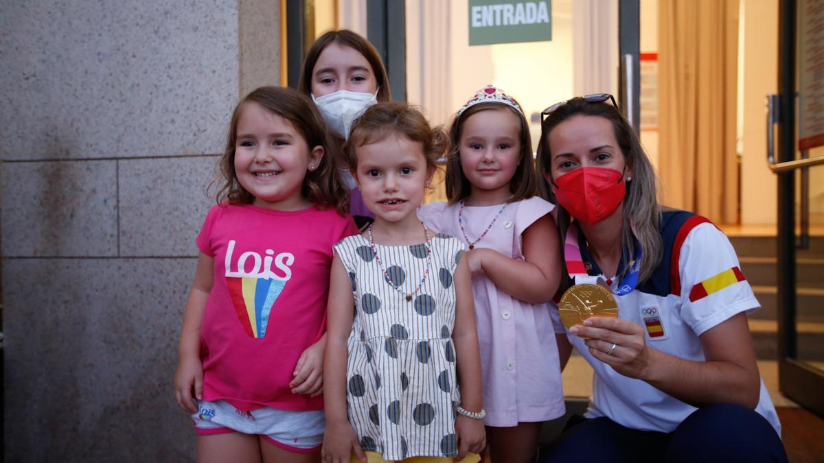 Recibimiento de Fátima Gálvez en Baena