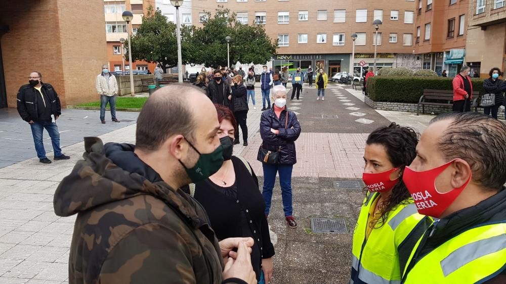 Protesta en Gijón de la hostelería local