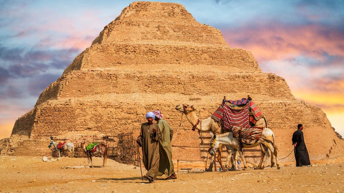 Saqqara, Egipto, descubrimiento