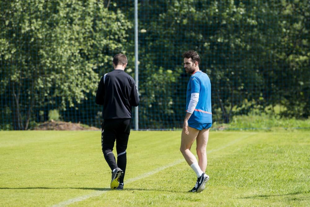 Entrenamiento del Real Oviedo