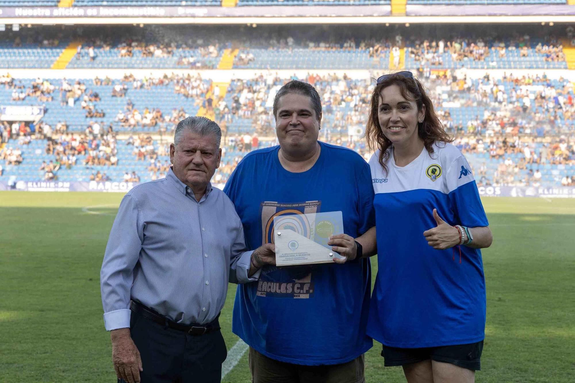 El Hércules celebra el 50 aniversario del Rico Pérez ganando el Trofeo Ciudad de Alicante ante el Alavés