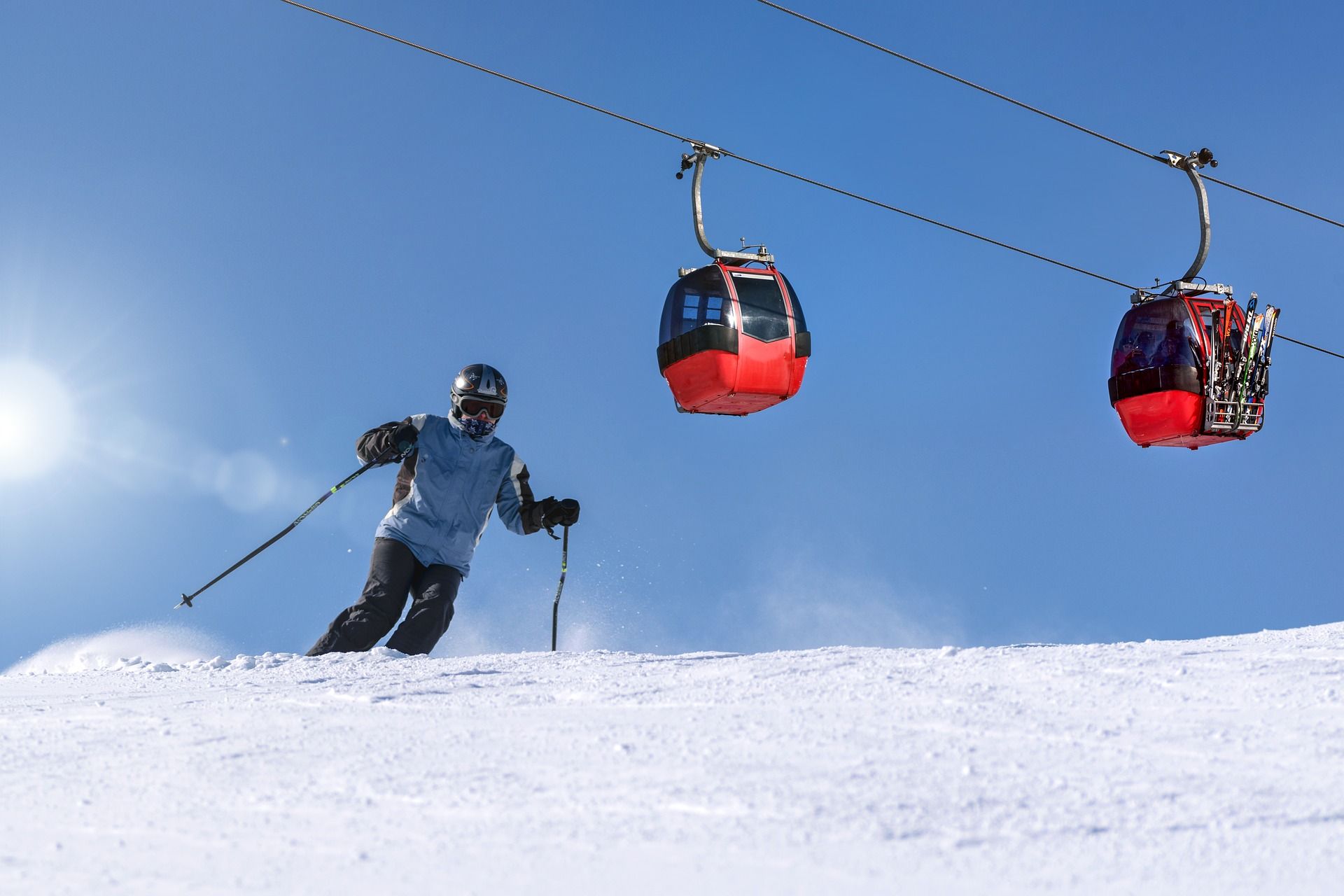 Nieve artificial para salvar los JJOO y estaciones de esquí alpinas - SWI