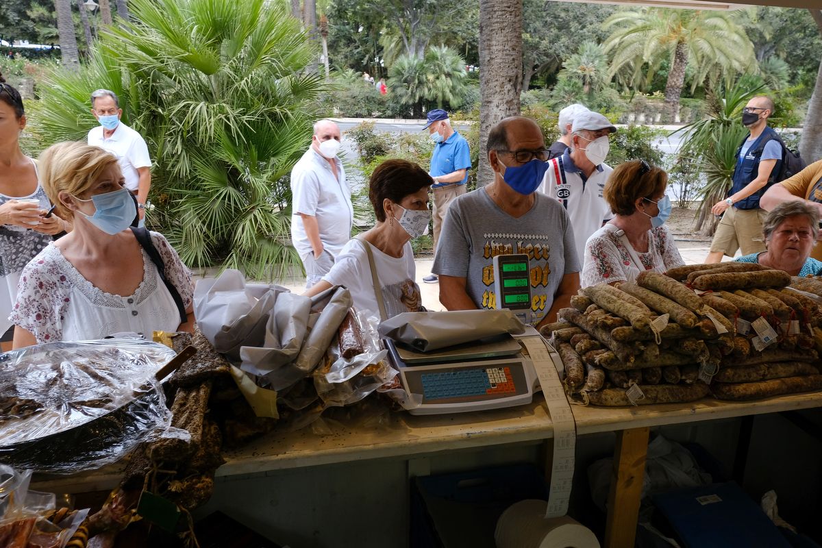 Inauguración del Gran Mercado Sabor a Málaga en el Parque