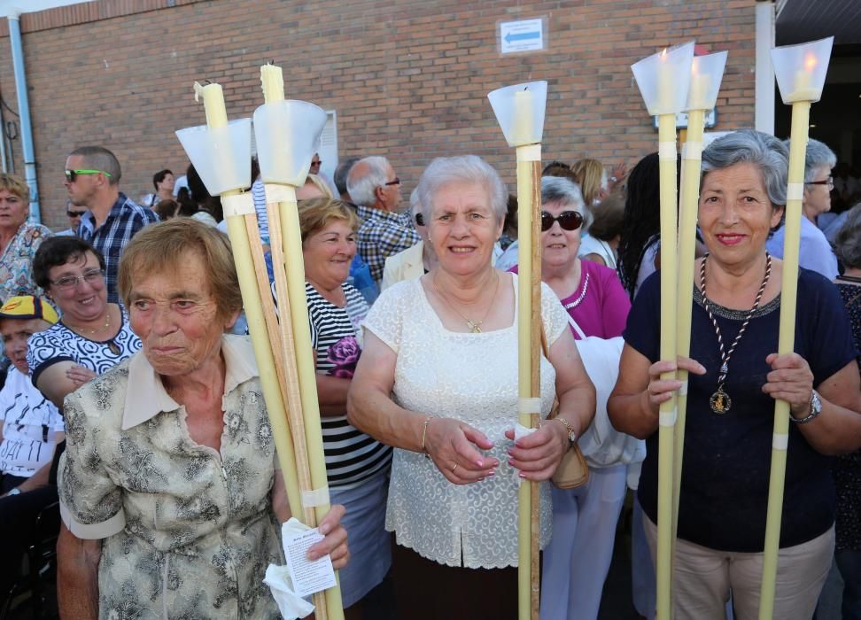 Procesión de la Virgen del Carmen 2017 en Arousa