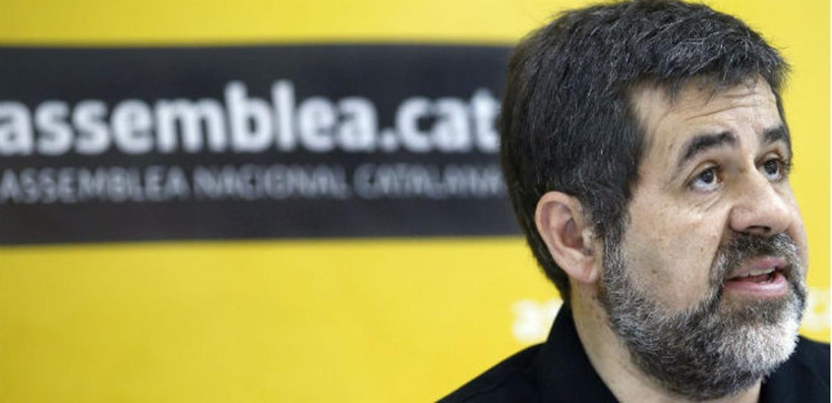 El president de l’Assemblea Nacional Catalana, Jordi Sànchez, aquest dissabte.