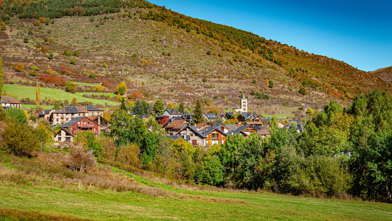 Pueblo del entorno de Pallars Sobirà