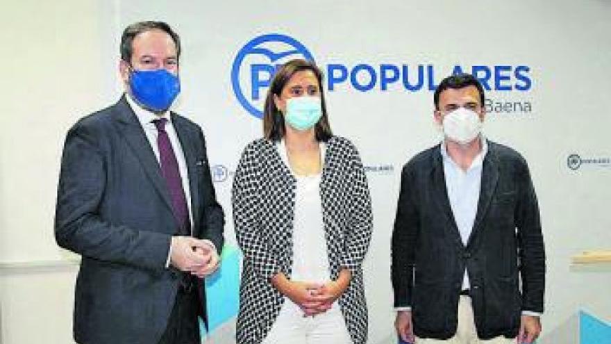 Molina defiende el trabajo del PP en Baena