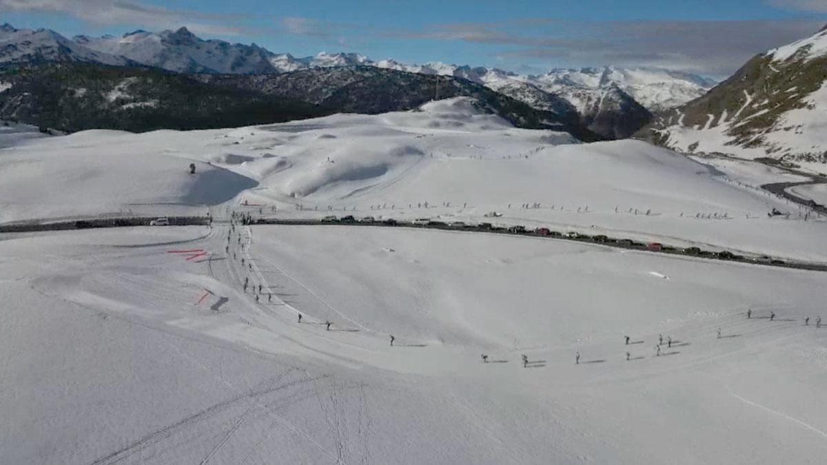El temporal 'Gloria' beneficia al turismo de nieve en el Pirineo