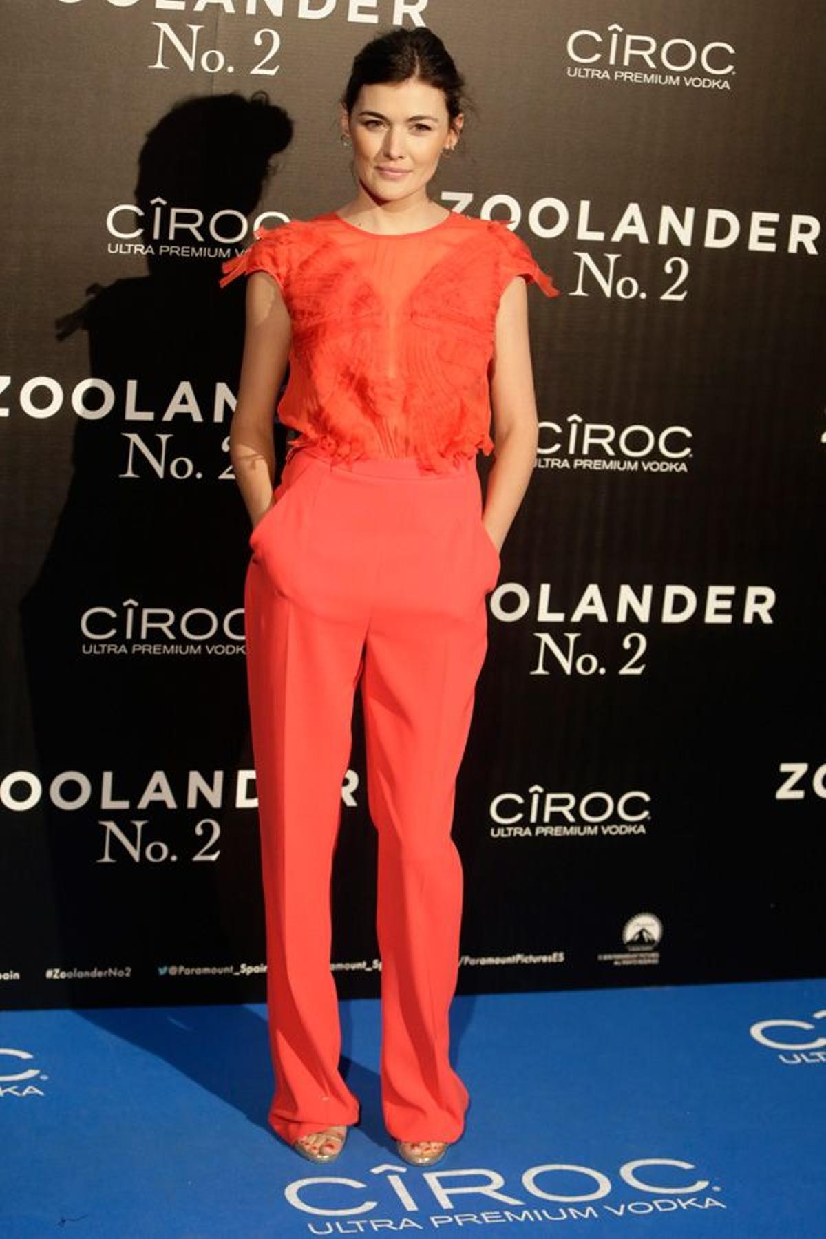 Marta Nieto en el estreno de 'Zoolander 2' en Madrid