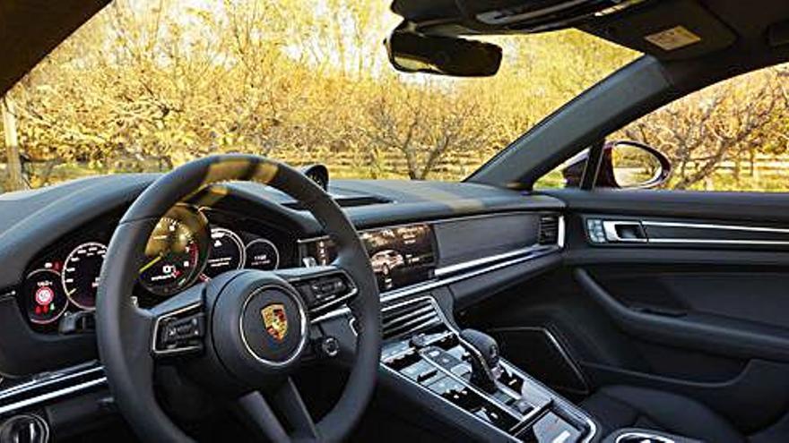 Interior del Panamera.