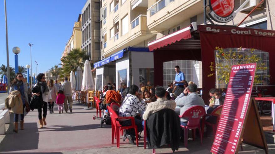 Fachada de Coral Tapas Playa.