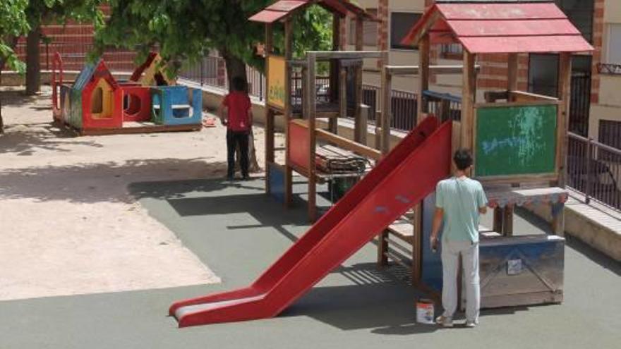 Renovación de un parque infantil en Alcoy