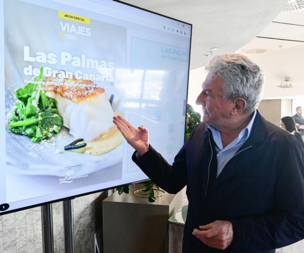 Pedro Quevedo, Concejal de Turismo del Ayuntamiento de las Palmas.