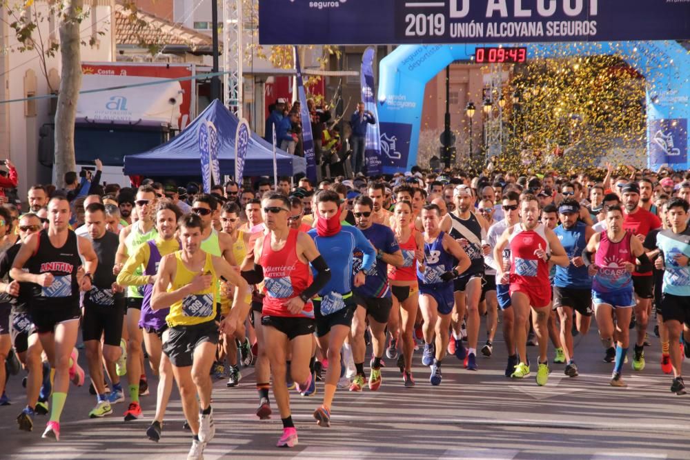 Ouais Zitane gana y bate el récord del Medio Maratón «Unión Alcoyana».