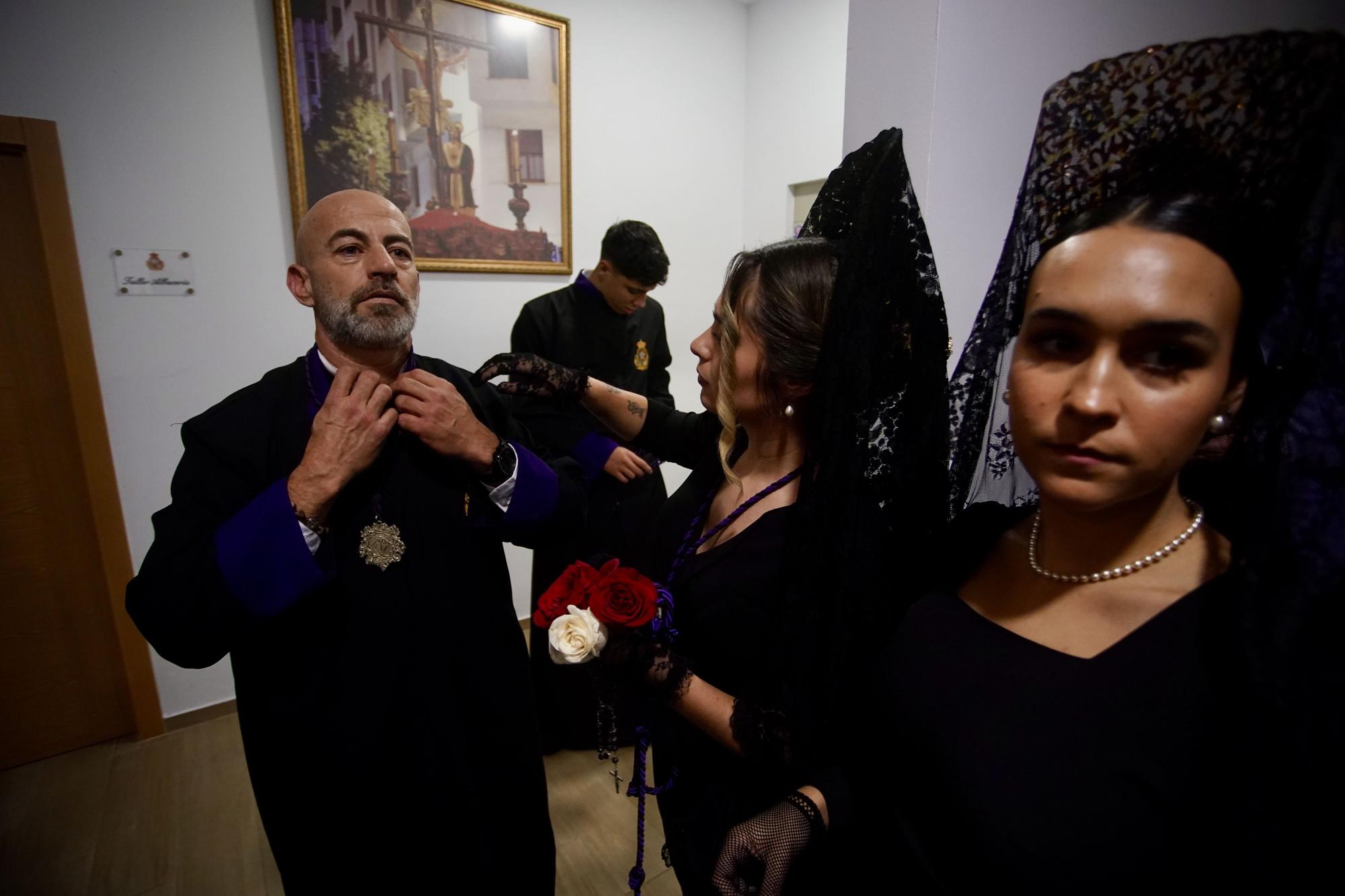 Crucifixión, la primera cofradía del Lunes Santo que tenía que procesionar, suspende su salida.