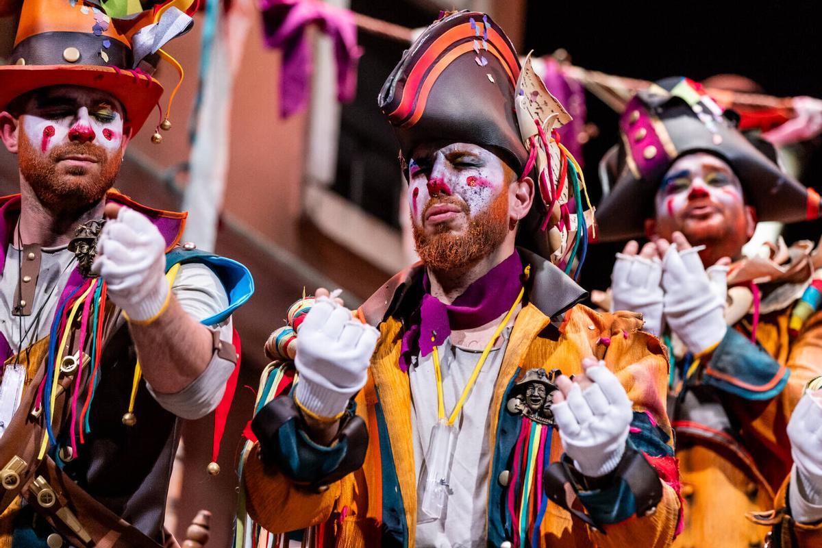 Comparsa 'Los rebeldes'