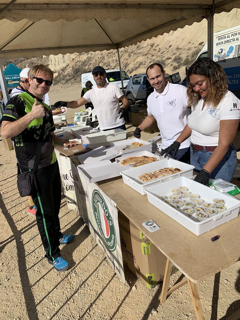 Todas las imágenes del cross por las calas de Bolnuevo, en Mazarrón