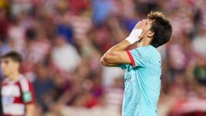 El barcelonista João Félix, en Granada.