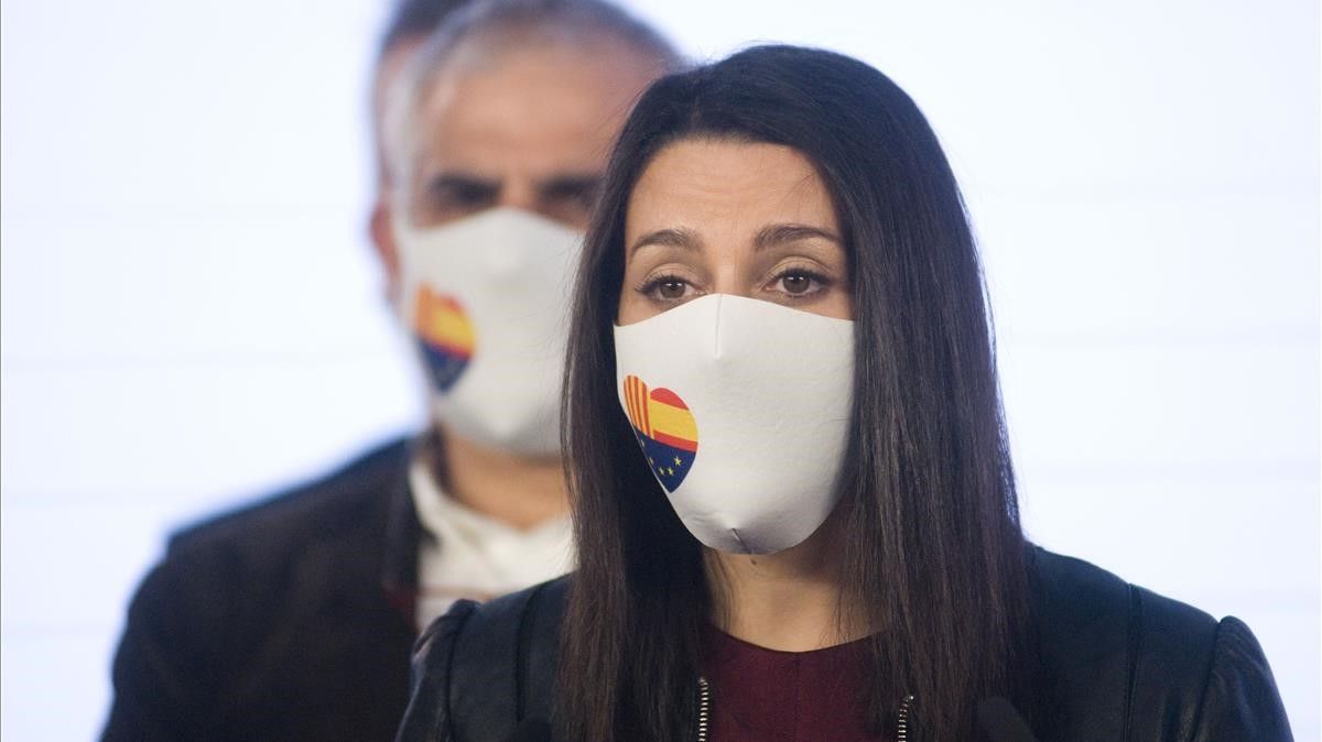 La presidenta de Ciudadanos, Inés Arrimadas.