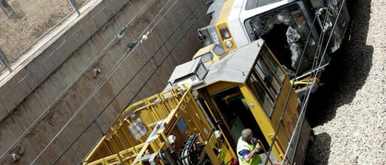 El infierno del accidente del metro