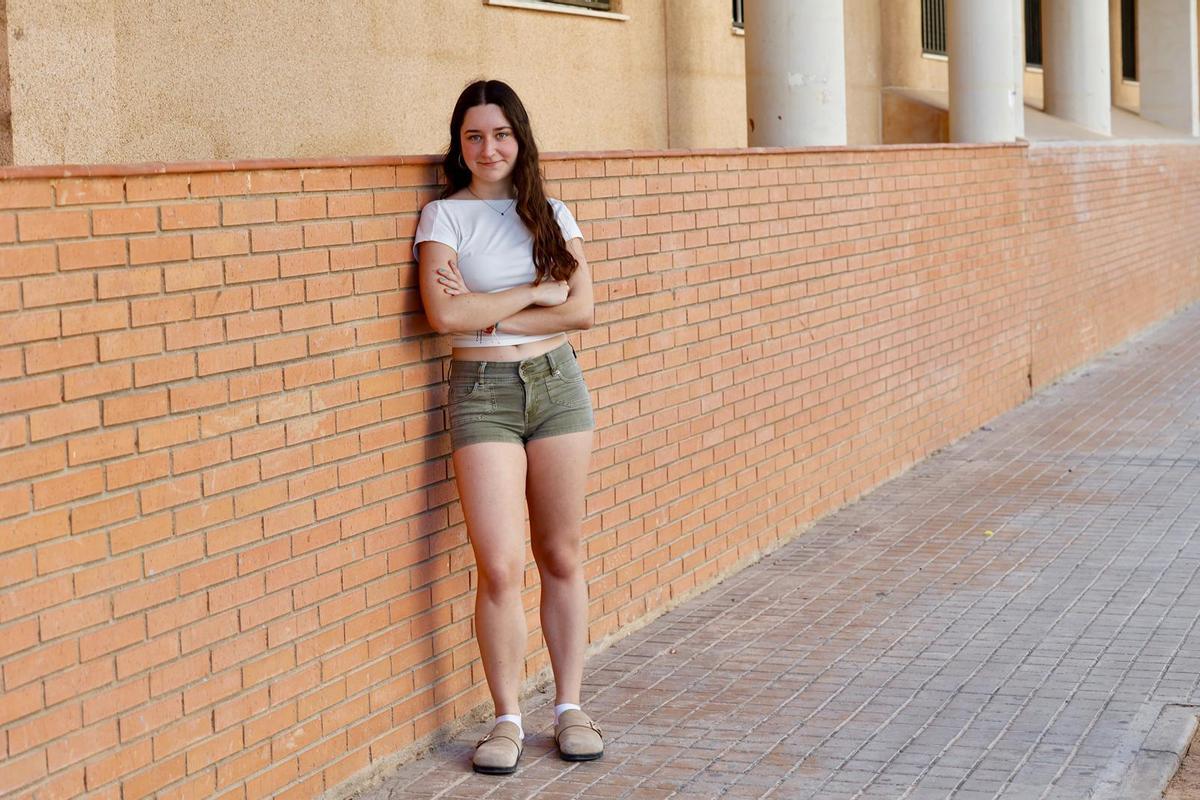 Aitana Gómez, la mejor nota de la PAU de la provincia de Valencia