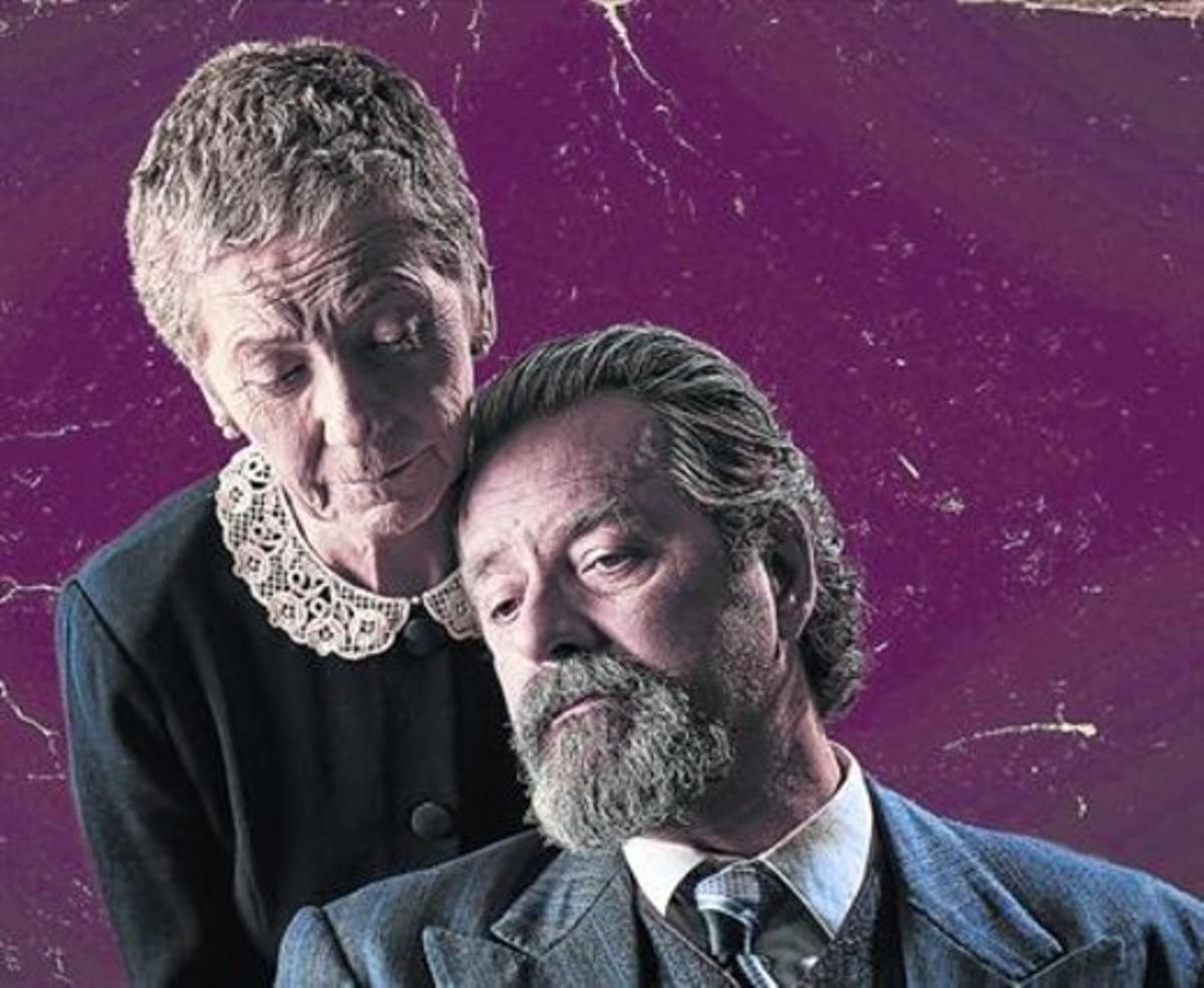 Rosa Novell i Abel Folk, en una de les escenes de ’L’última trobada’.