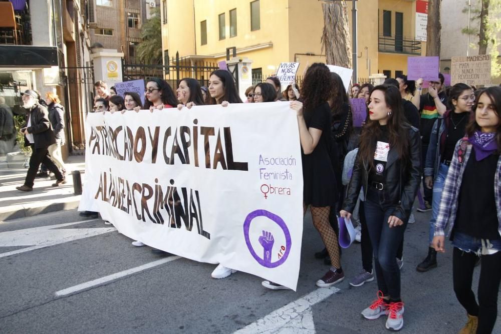 Manifestación en Murcia por el día contra la violencia de género