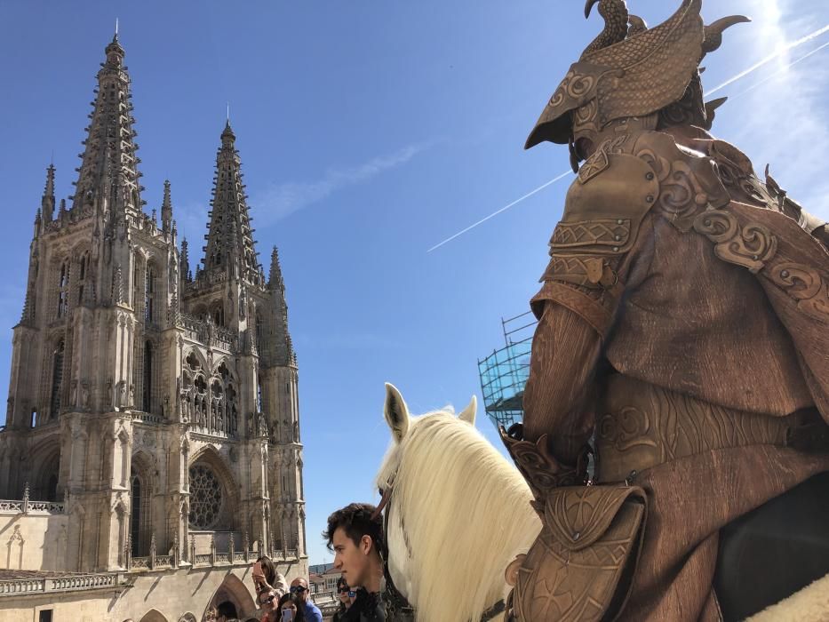 La Filà Cides de Alcoy en Burgos